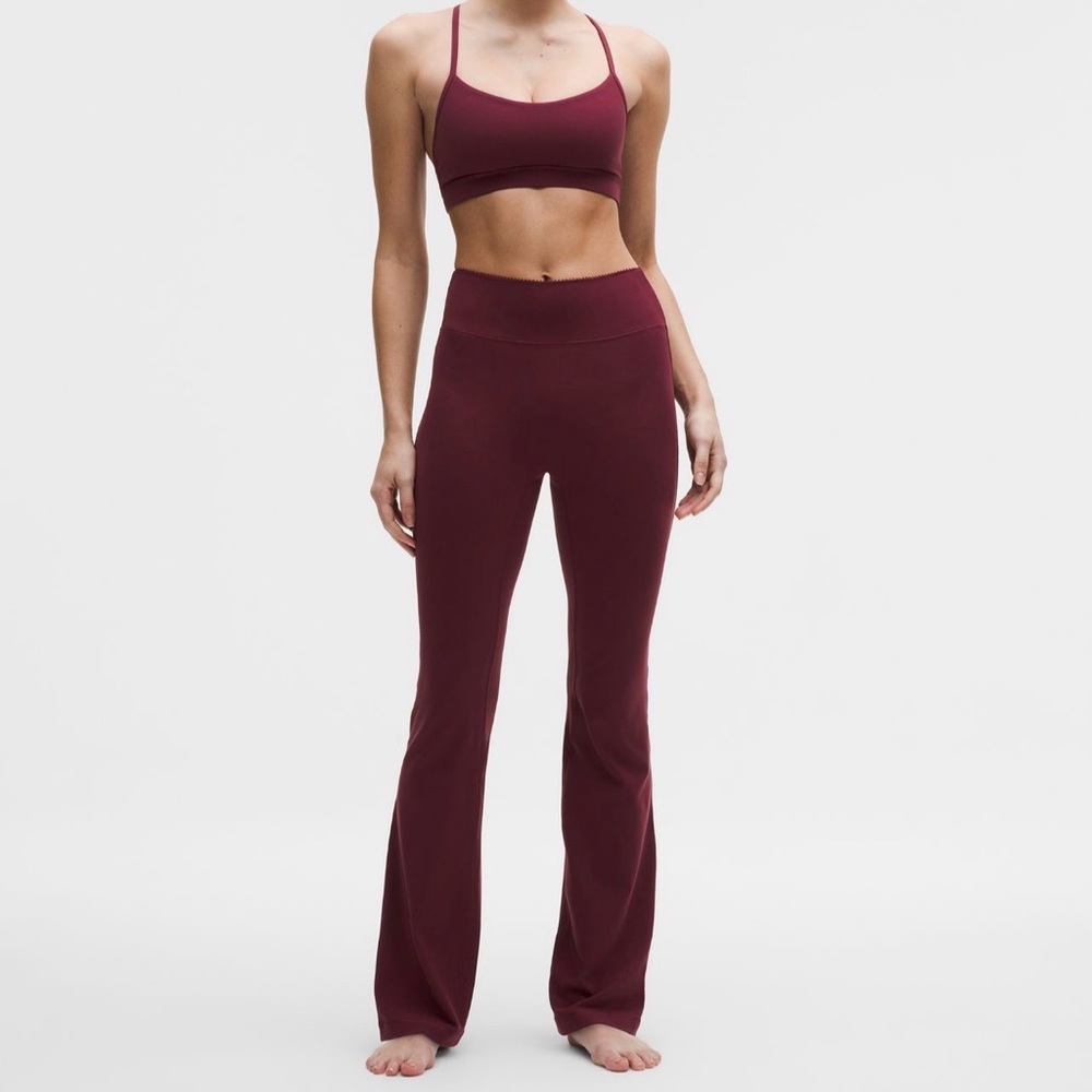 Lululemon Heart Groove No Line High Rise Flared Pants - Size 8